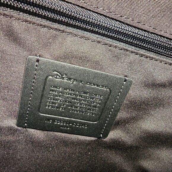 NWT Disney X Coach CC043 West Backpack Maleficent Dragon Motif Villains - Picture 8 of 9